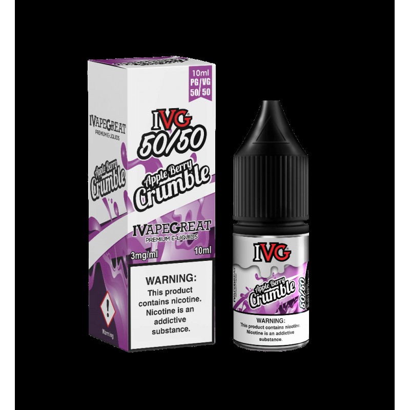 I VG 50/50 Apple Berry Crumble
