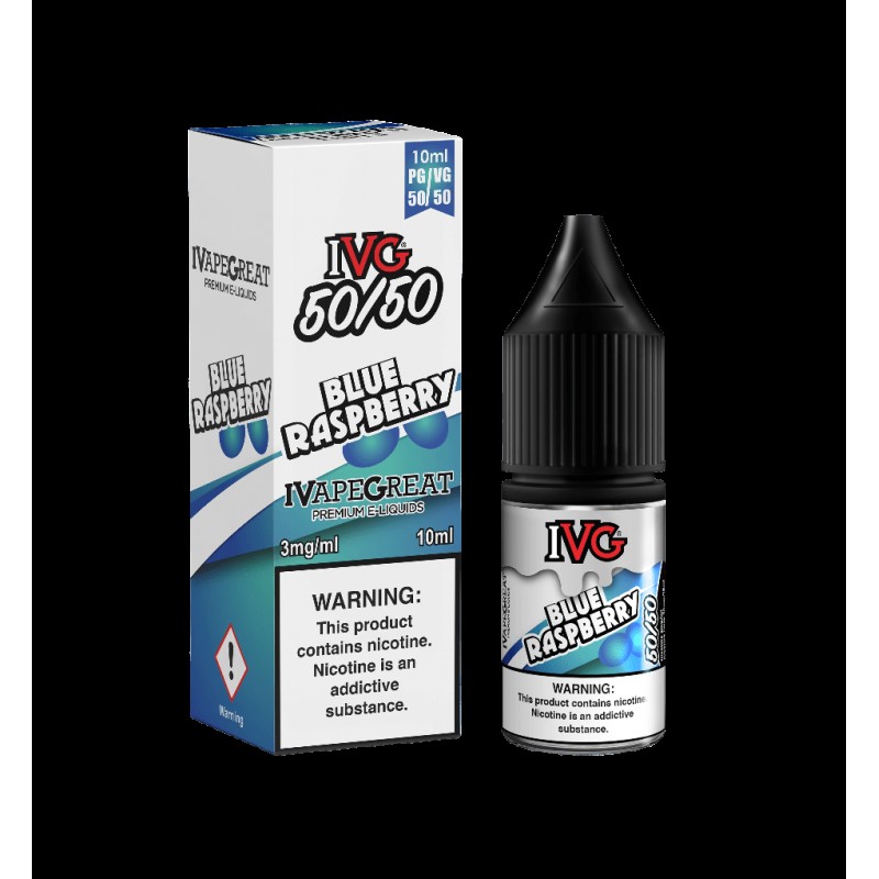 I VG 50/50 Blue Raspberry